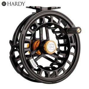 Carrete de pesca con mosca HARDY Ultradisc UDLA negro/naranja 5000 - Imagen 1 de 8