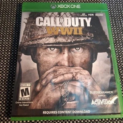 Microsoft XBox One Call of Duty: WWII. Rated M  - Image 1 of 3