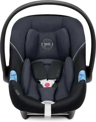 ⭐️ Cybex ATON M Granite Black Car Seat Birth+ Group 0+ Isofix & Non Isofix NEW - Image 1 of 4
