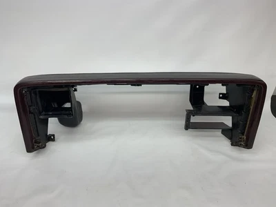 88-94 OBS Chevy GMC C/K C1500 Truck Dash Bezel Trim Surround Gauge Cluster Red - Image 1 of 4