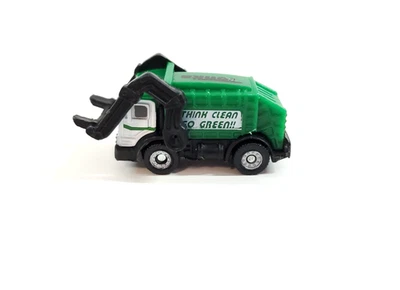 Tonka Tinys Micro Mini Garbage Think Clean Go Green 1.5” Long #10128 - Image 1 of 4