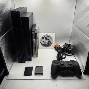 Sony PlayStation 2 PS2 Fat Console come nuova SCPH-39001 BUNDLE controller wireless! - Foto 1 di 19