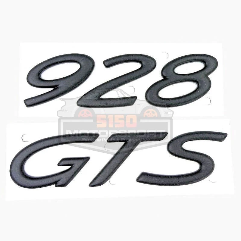 Porsche "928 GTS" emblema trasero negro genuino 9285592210670C Foto 1 de 1