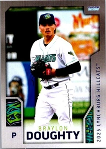Braylon Doughty 2025 Choice Lynchburg Hillcats #4 Lynchburg Hillcats - Picture 1 of 2