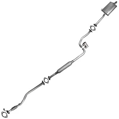 Kit de escape silenciador resonador tubo delantero se adapta a: Hyundai Accent 2000-2002 1,5 L Foto 1 de 4