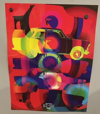 Póster Trabant U2:UV Live at the Sphere 2024 EDICIÓN LIMITADA NUMERADO 882/2000 Foto 1 de 4