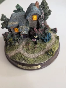 Thomas Kinkade Heather’s Hutch Sculpted Night Light Tested Lights Works With Box - Picture 1 of 6