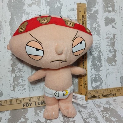 Nanco Stewie Griffin Baby Family Guy Karate Plush Stuffed Doll 7” Clean - Image 1 of 4
