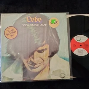 Lobo – Of A Simple Man -1972 Big Tree Records BT 2013 HYPE Sticker in SHRINK - Picture 1 of 5