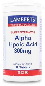 Lamberts Alpha Lipoic Acid 300mg 90 Tablets X 1 - Picture 1 of 1