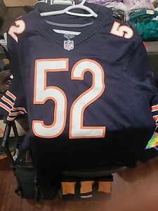 Herren Chicago Bears Khalil Mack Nike Navy Game Player Trikot Größe L 44 Herren - Bild 1 von 5