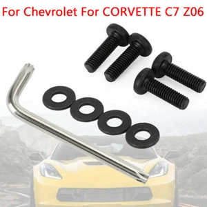 4pcs Wing Spoiler Center Bolts 23155297 for Chevrolet for Corvette C7 Z06 GS T27 - Picture 1 of 7