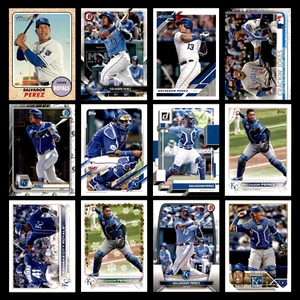 Salvador Perez Lot 12 Different Baseball Cards 2017-2023 Kansas City Royals MLB - Picture 1 of 14