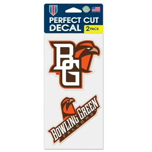 PAQUETE DE 2 CALCOMANÍAS BOWLING HALCONES VERDES CORTE PERFECTO 4"X 8" ENVÍO GRATUITO  Foto 1 de 1