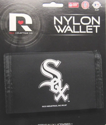 MLB Chicago White Sox Printed Tri-Fold Nylon Wallet by Rico Industries - Image 1 of 2