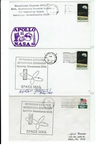 Apollo 11 July 1969 Space 3 Covers Space Tracking Station: MASSACHUSETTS Boston - Picture 1 of 1