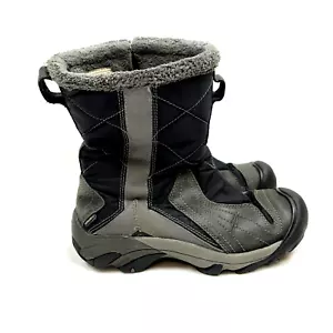 Stivali Keen Dry Betty isolati donna 7,5 impermeabili nero grigio 1004363 zip - Foto 1 di 15