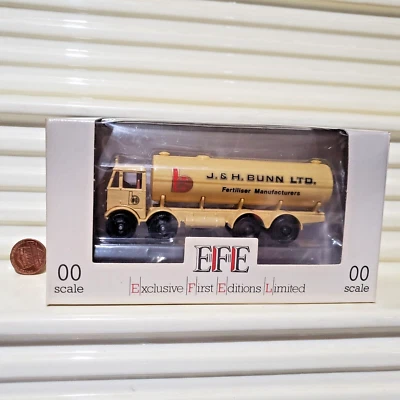 EFE EXCLUSIVE First Editions J+H BUNN FERTILISER 1/76 AEC Mammoth Tanker Truck - Image 1 of 4
