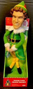 NEW Buddy the Elf Movie Talking Plush 14" Tall Will Farrell Pull Ring - Picture 1 of 6