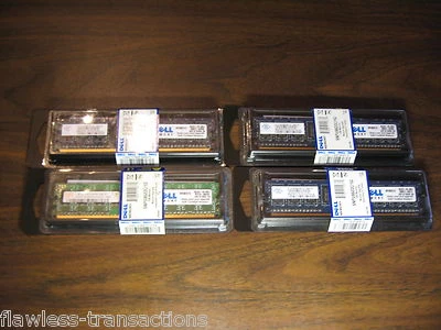 DELL Certified SNPU8622C/1G DDR2 DIMM 667Mhz Desktop Memory RAM PC2-5300 NEW  - Image 1 of 4