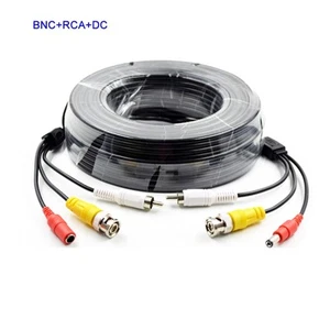 BNC DC Power Lead Cable For CCTV Security Camera DVR Audio Video Record 5M - 50M - Picture 1 of 3