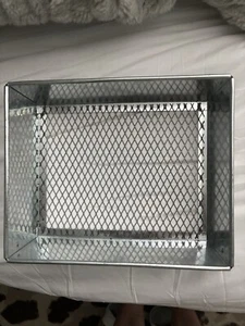 Setaccio professionale in metallo con schermo zincato taglio diamantato 10” x 8,5” setaccia detriti - Foto 1 di 3