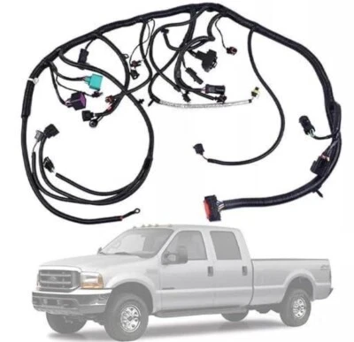For Ford F250 F350 F450 F550 Super Duty 2003 2004 Engine Wiring Harness 6.0L - Image 1 of 4