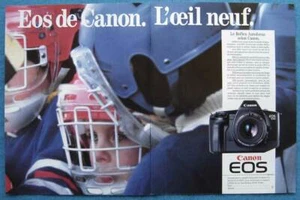 Publicité Papier - Appareil Photo Canon Eos 650 De 1987 - Photo 1/1