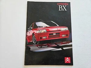CITROEN BX INC GTI SALES BROCHURE 1989 - Picture 1 of 15