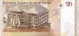 TONGA 20 PA'ANGA 2009 P-41a UNC - Picture 1 of 2