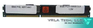 IBM Hynix 8GB ECC Memory PC3-10600 CL9 1.5V - 49Y1441 - Picture 1 of 1