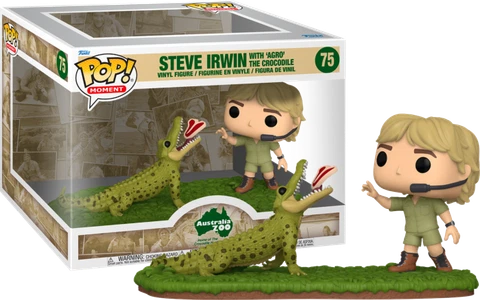 The Crocodile Hunter - Steve Irwin with Agro Pop! Moment  [FUN70813] Cover