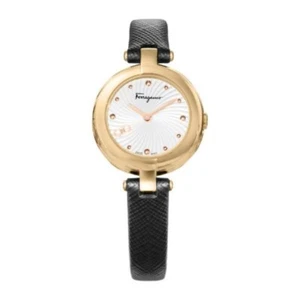 Salvatore Ferragamo Miniature SFAT01724 Black Women's Watch New + Box & Paper's - Picture 1 of 6