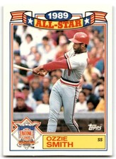 1990 Topps Glossy All-Stars Ozzie Smith St. Louis Cardinals #5