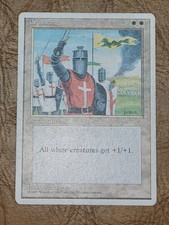 MTG 1X Crusade 4th Edition 1995 - LP (BANNED)