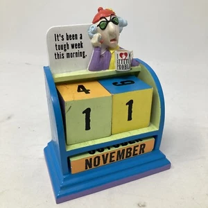 Hallmark MAXINE Calendario Bloque Perpetuo "Ha sido una semana difícil esta mañana" - Imagen 1 de 8