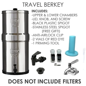 Unité/logement Travel Berkey UNIQUEMENT - boîte ouverte (filtres NON inclus VEUILLEZ LIRE) - Photo 1/1