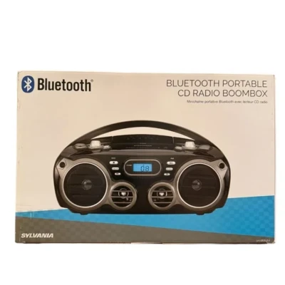 Sylvania Bluetooth портативный CD-радио бумбокс - Изображение 1 из 3