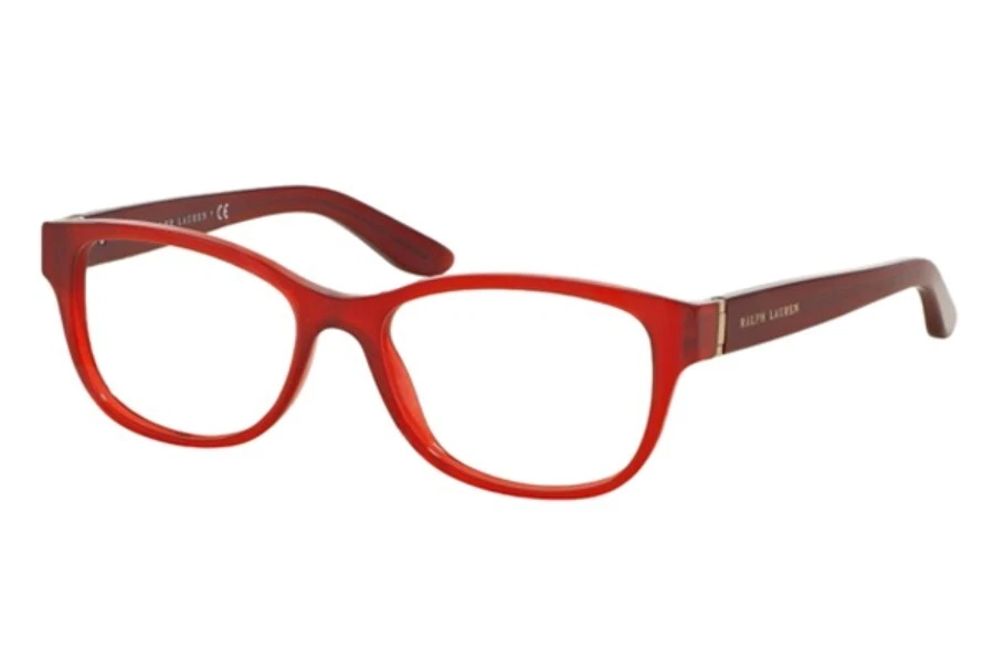 Armação de óculos Ralph Lauren RL6138 5535 Cateye plástico vermelho 51-16-140 SD - Imagem 1 de 1
