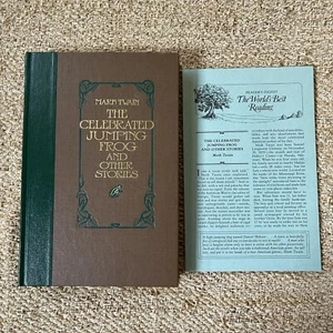 The Celebrated Jumping Frog… Twain, RD World's Best Reading w/ Book Club Insert - Picture 1 of 10