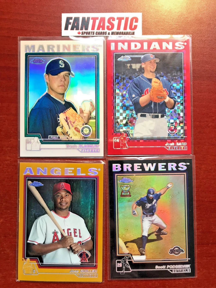 2004 Topps Chrome YOU PICK Base, Refractor Gold Black Xfractor  RC etc - Image 1 of 1