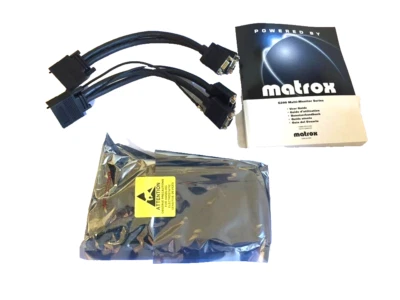 Matrox Multi-Monitor Series G200 graphics card - MGA G200 - 32 MB NEW KIT! - Image 1 of 3