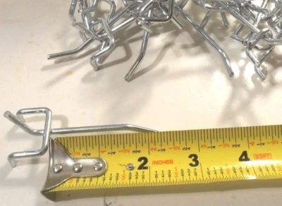 КРЮЧКИ PEG 50 ШТ. 2 «PEGBOARD КРЮЧКИ PEG ДОСКА КРЮЧКИ  - Изображение 1 из 4