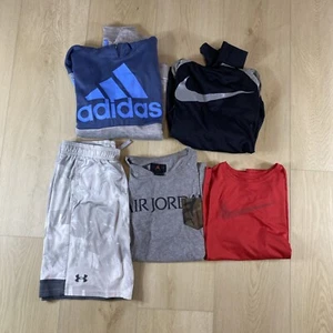 Under Armour Nike More Boys Sz XL Athletic Lot - Picture 1 of 7