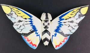 1998 Godzilla RAINBOW MOTHRA Bandai Tsuburaya Kaiju Movie Monster 7" - Picture 1 of 11
