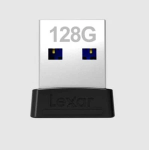Lexar S47 128GB JumpDrive® Plug n Stay USB 3.1 Flash Drive, up to 250MB/s read A - Picture 1 of 1