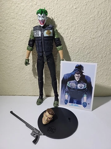 McFarlane Toys DC Multiverse 7-Inch Action Figure - White Knight Joker Cover
