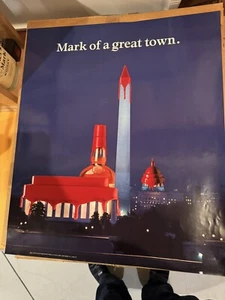 Maker’s Mark Poster Dipped Washington, DC, 18” X 24 Promotional HARD TO FIND - Picture 1 of 2