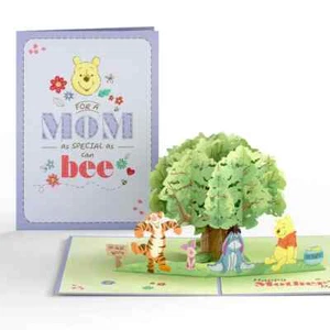 pre order Disney’s Winnie the Pooh Special as Can Bee Mother’s Day Pop-Up Card - Picture 1 of 4