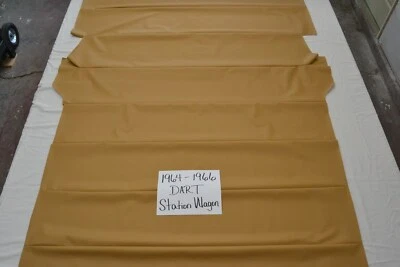 1964 64 1965 65 1966 66 道奇飞镖站 WAGON TAN TIER HEADLINER 美国制造 — 第 1/2 张图片